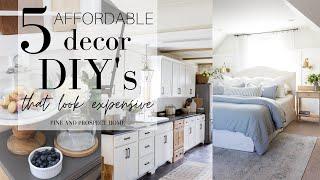 5 Affordable Decor DIY's that Look Expensive! ~ Look for Less