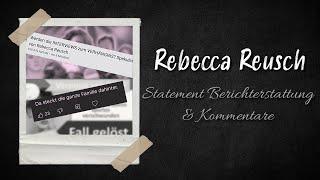 Rebecca Reusch - Statement Berichterstattung & Kommentare