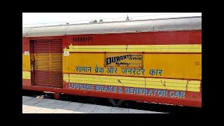 12240- Hisar Mumbai Duronto express || #indianrailways