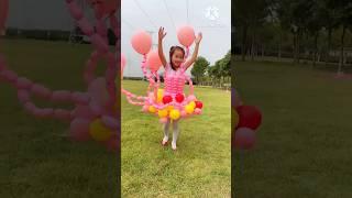 A beautiful dress  making balloon ..#youtubshorts