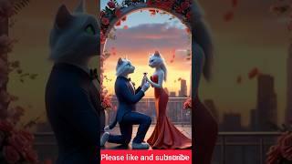 fat cat change herself for husband  cat amination #cat #shortsfeed #ytshorts #kitten #trending