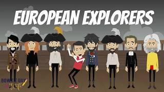 European Explorers - Educational Social Studies Video for Elementary Students and Kids