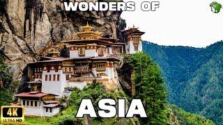 WONDERS OF ASIA  | The Most Incredible Places in ASIA | Travel Guide 4K