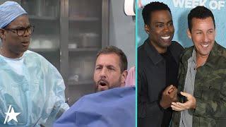 Adam Sandler Makes SURPRISE CAMEO on ‘SNL’ w/ Chris Rock