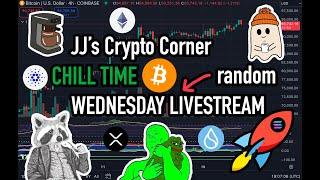 JJ's Crypto Corner - Wednesday Livestream - GM Frens, let's talk about BTC and Altcoins!