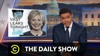 More WikiLeaks Revelations About Hillary Clinton: The Daily Show