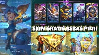 BEBAS PILIH GRATIS MAU SKIN EPIC APA AJA ! DAN CARA PAMER SKIN DI PROFIL TERBARU