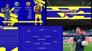 PES 2017 - Scoreboard Mod Look Like eFootball 2022