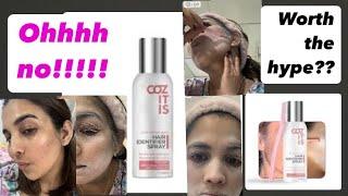 first time using razor! ohh no!!!viral product hair identifier spray ..overhyped ? #review #youtube