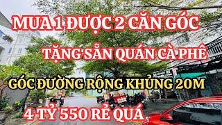 Mua 1 tặng luôn 2 căn Góc đang bán cà phê đường lớn GIÁ QUÁ RẺ tại Nha Trang | Nhà nha trang giá rẻ