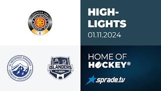 01.11.2024 - Highlights - SC Riessersee vs. EV Lindau Islanders