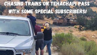 A Great Day Chasing Trains With Subscribers