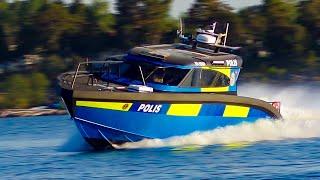 Top 5 Most Amazing Police Patrol Boats in The World | Fastest Boat