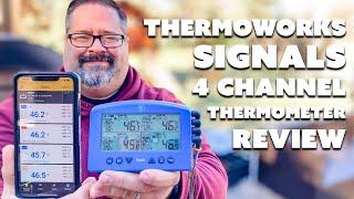 Thermoworks Signals Review | 4 channel WiFi BBQ Thermometer Review