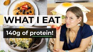 WHAT I EAT IN A DAY | 48 Year Old, Whole Food, High Protein 