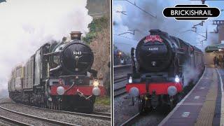 'Earl' to York | 'Scot' Bows Out - 5043 'Earl of Mount Edgcumbe' & 46100 'Royal Scot' - 04/12/24