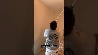 Ceiling Paint. #paint #youtubepainting #youtube #paint #diypainting