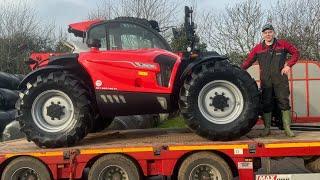 TAKING DELIVERY OF MY DREAM TELE-HANDLER! MANITOU MLT 635 140 V+ ARRIVES ON CHRITSMAS EVE!