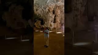 CANGO CAVES tour guide, Lee-Ann wows the group SINGING Ave Maria!!!