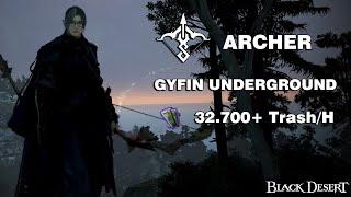 BDO - Archer 32k Trash/H Lv 2 - Gyfin Underground