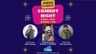 Comedian Mike Hanley at OFF THE RAILS in Worcester Friday May 5th