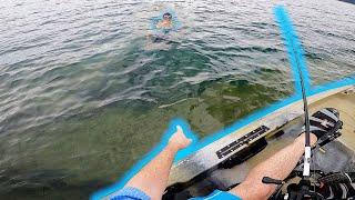 Mansfield Dam Park on Lake Travis Kayak Fishing and Snorkeling Adventure