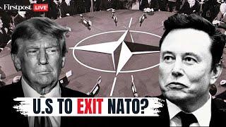 LIVE: Elon Musk Backs US Exit From NATO, Trump's Move Signals Creation of New World 'Dis-order' N18G