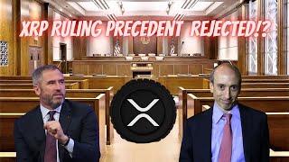 XRP Ruling Precedent Rejected for this Crypto Company!? | Uber Earnings Rep Profitable!? #xrp #uber