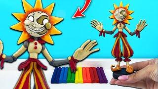 Солнце из Новой игры ФНАФ 9. Лепка из пластилина (FNaF: Security Breach). Пластилин + Лепка ОК