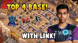 Top 4 Th16 War Base With Link | Blast Clash | Crowned YT vs Pulse Gaming Bases | Clash of clans.