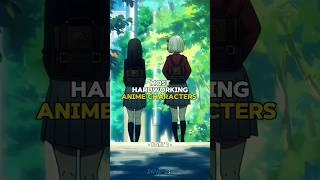 Most hardworking anime characters  #anime #amvs #amvedits #animeshort #music #shorts