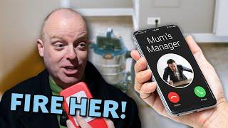 Prank Calling My Mum's Manager