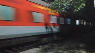 (**EXCLUSIVE!) Rajdhani Gang & Premium Trains Brutally Overtake 12495 Pratap Express  @130kmph flat!