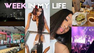 WEEK IN MY LIFE || Houston vlog, Bryson Tiller concert, Photoshoot, Food spots, Date night