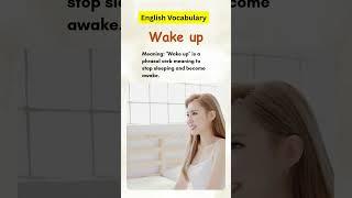 English word of the day | Englisch vokabeln lernen | Wake up