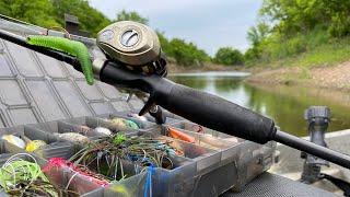 Oklahoma Kayak Bass Fishing from a Frontier 12