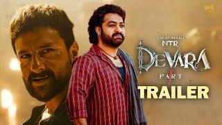 DEVARA Official Trailer | NTR | Koratala Shiva | Janhvi | Anirudh Ravichander | Yuvasudha Arts