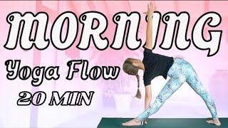 Morning Yoga Flow | STRETCH & ENERGIZE | YogaCandi