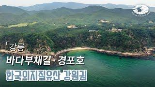 [국가지질공원] 강릉 | 바다부채길‧경포호 - 한국의 지질유산 강원권