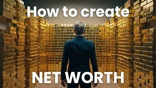 The secrets behind creating net worth