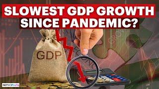 India's GDP Growth Likely To Slow Down To 6.4% in FY25 | GDP Advance Estimates