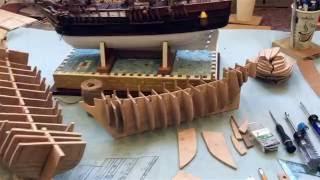 Building an historic Model ship, Charles Darwin's iconic HMS Beagle, Part one of a series