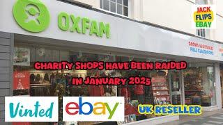 Visiting charity shops to find bargains. A lot of profit to be made - UK EBay & Vinted Reseller