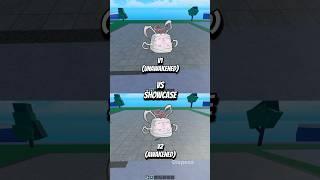 Spider v1 vs Spider v2 Showcase #roblox #bloxfruit #bloxfruits #dispecs