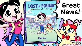 Great News for My Debut Graphic Novel Memoir Lost & Found! | Mei Yu