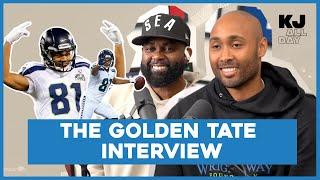 Golden Tate On His Career, Fail Mary Play, Affair Rumors, & More | KJ ALL DAY | Ep. 11