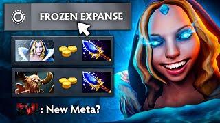 How to Create a Broken Hard Support Crystal Maiden in the Map!