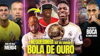 JÁ TA DECIDIDO: A Bola de Ouro é do Vini Jr | Cassano PASSA DOS LIMITES com CR7 | Rodri=PESADELO |E+