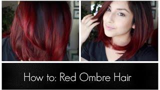 How To: Red Ombre Hair