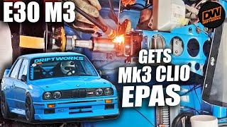 E30 M3 gets Mk3 Clio Electric Power Steering - Column EPAS